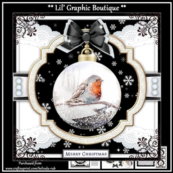 Wildlife Bauble3 Mini Card Kit