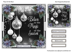 Magical Christmas2 Quick Card