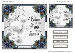 Magical Christmas4 Quick Card