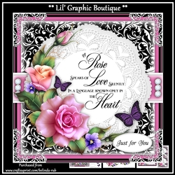 Love Rose Mini Card Kit