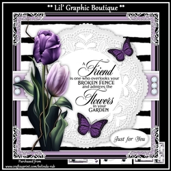 Friendship Tulips Mini Card Kit
