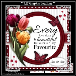 Love Story Mini Card Kit