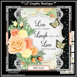 Floral Elegance21 Mini Card Kit