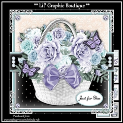 Birthday Basket12 Mini Card Kit