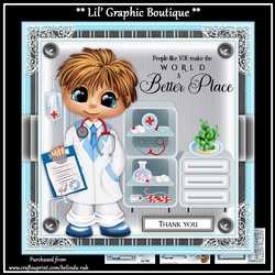 Doctor Thank you Mini Card Kit