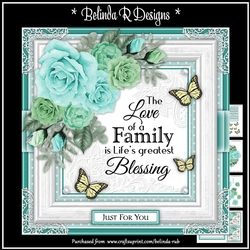 Floral Rose7 Mini Card Kit