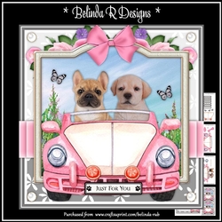 Doggy Road Trip5 Card Kit