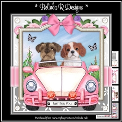 Doggy Road Trip7 Card Kit
