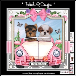Doggy Road Trip9 Card Kit