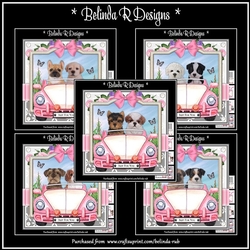 Doggy Road Trip Bumper Card Kit2