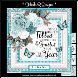 Floral Rose13 Mini Card Kit
