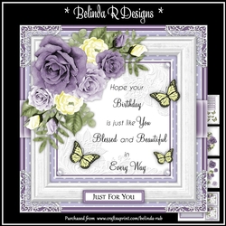 Floral Rose14 Mini Card Kit