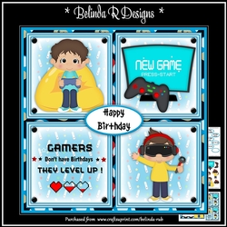 Gamer Boy Mini Card Kit