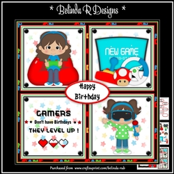 Gamer Girl Mini Card Kit