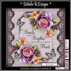 Floral Beauty1 Mini Card Kit