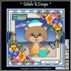 Beach Otter1 Mini Card Kit
