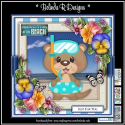 Beach Otter3 Mini Card Kit
