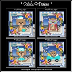 Beach Otter Bumper Card Kit