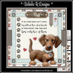 Its a Ruff Life3 Mini Card Kit