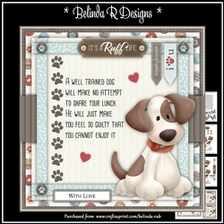 Its a Ruff Life8 Mini Card Kit