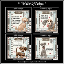 Its a Ruff Life Bumper Card Kit1