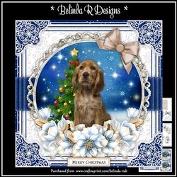 Christmas Dogs1 Mini Card Kit