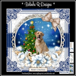 Christmas Dogs6 Mini Card Kit