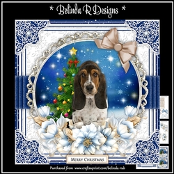 Christmas Dogs10 Mini Card Kit