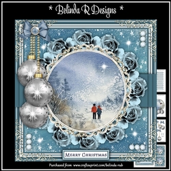 Beautiful Christmas2 Mini Card Kit