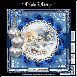Beautiful Christmas3 Mini Card Kit