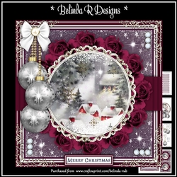Beautiful Christmas4 Mini Card Kit