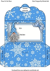 Christmas Gnomes Money Envelope6