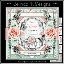 Floral Happiness3 Mini Card Kit