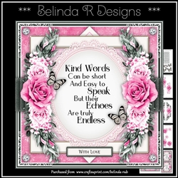 Floral Happiness5 Mini Card Kit
