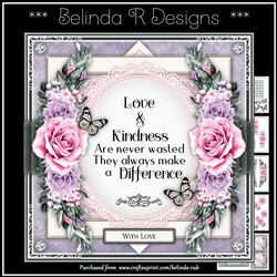 Floral Happiness9 Mini Card Kit