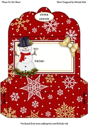 Snowman1 Money Envelope