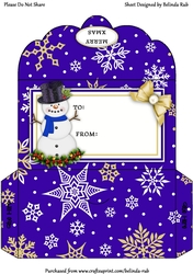 Snowman2 Money Envelope