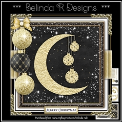 Christmas Moon7 Mini Card Kit