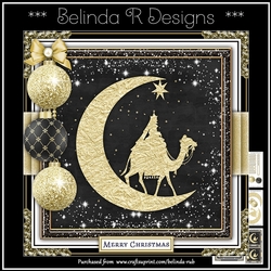 Christmas Moon8 Mini Card Kit