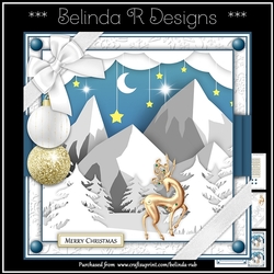 Christmas Scene2 Mini Card Kit