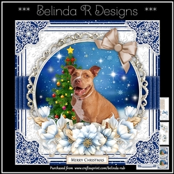 Christmas Dogs16 Mini Card Kit