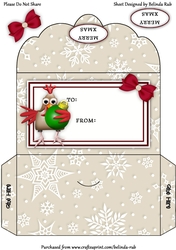 Christmas Chicken4 Money Envelope