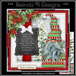 Christmas Gnomes13 Mini Card Kit