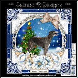 Christmas Dogs24 Mini Card Kit