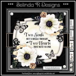 Two Hearts Mini Card Kit
