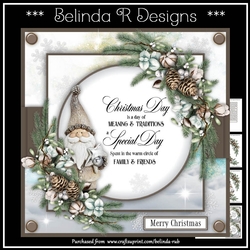 Rustic Christmas Mini Card Kit