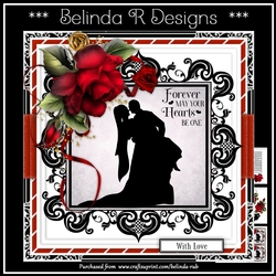 Wedding Hearts True Mini Card Kit