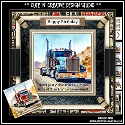 Truck Awesomeness Mini Card Kit