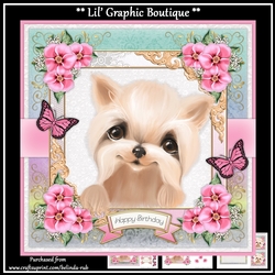 Doggy Birthday Card Kit