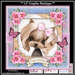 Doggy3 Birthday Card Kit